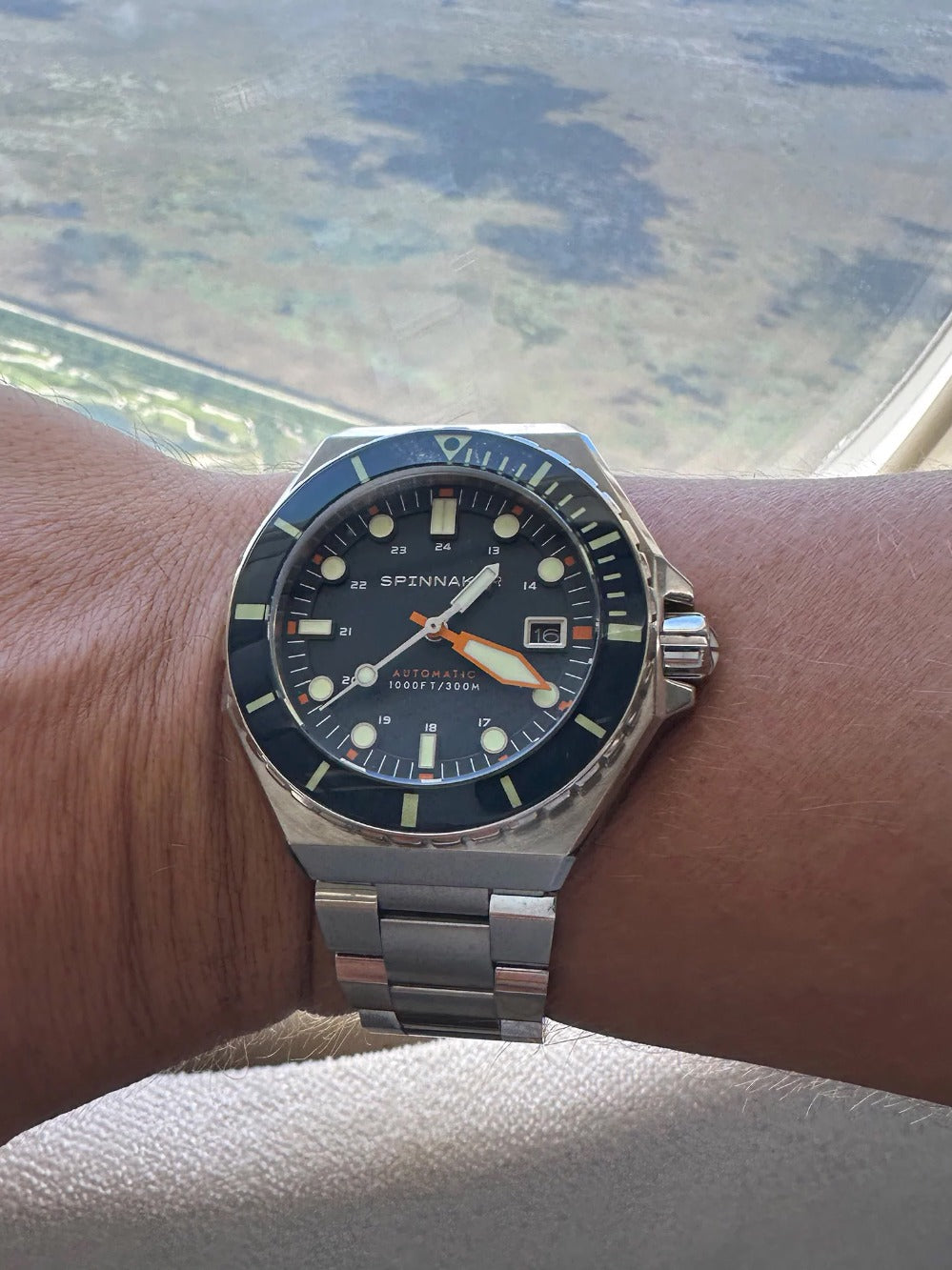 Spinnaker SP-5081-GG Dumas Automatic vyriškas laikrodis 44mm 30ATM