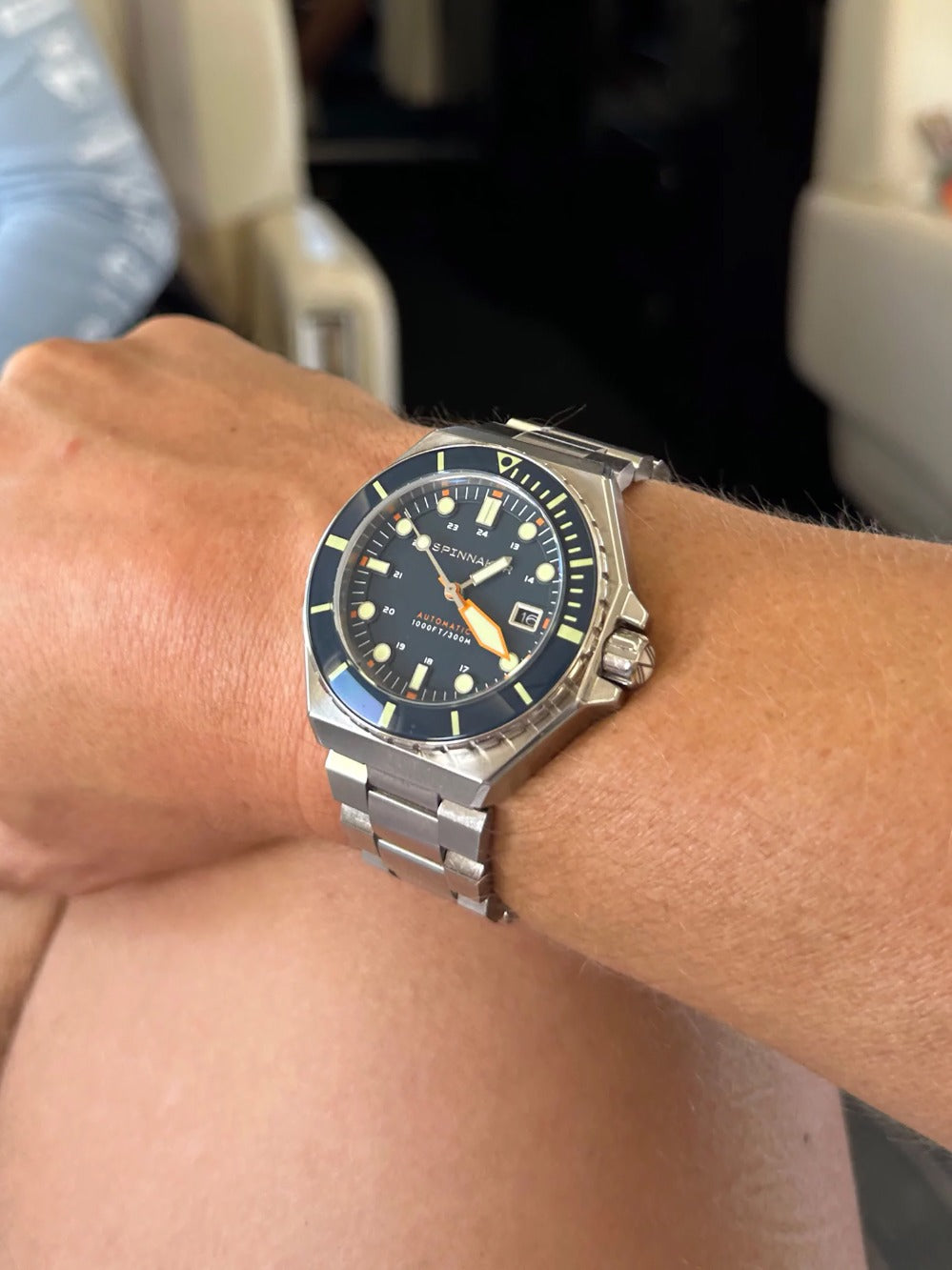 Spinnaker SP-5081-GG Dumas Automatic vyriškas laikrodis 44mm 30ATM