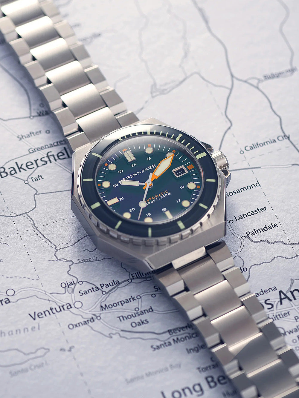 Spinnaker SP-5081-GG Dumas Automatic vyriškas laikrodis 44mm 30ATM