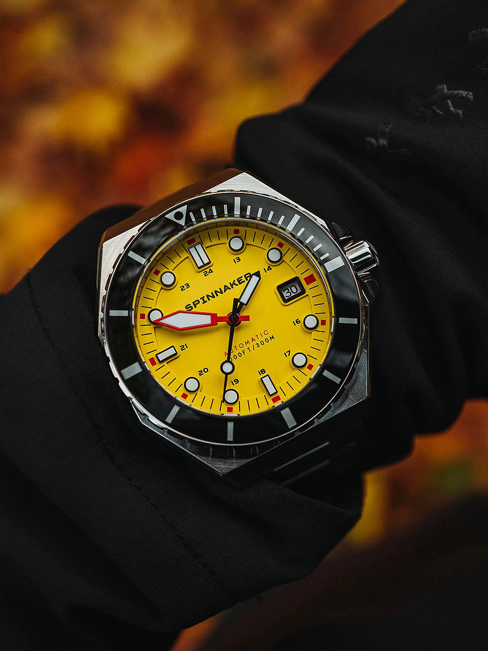 Spinnaker SP-5081-II Dumas Automatic vyriškas laikrodis 44mm 30ATM