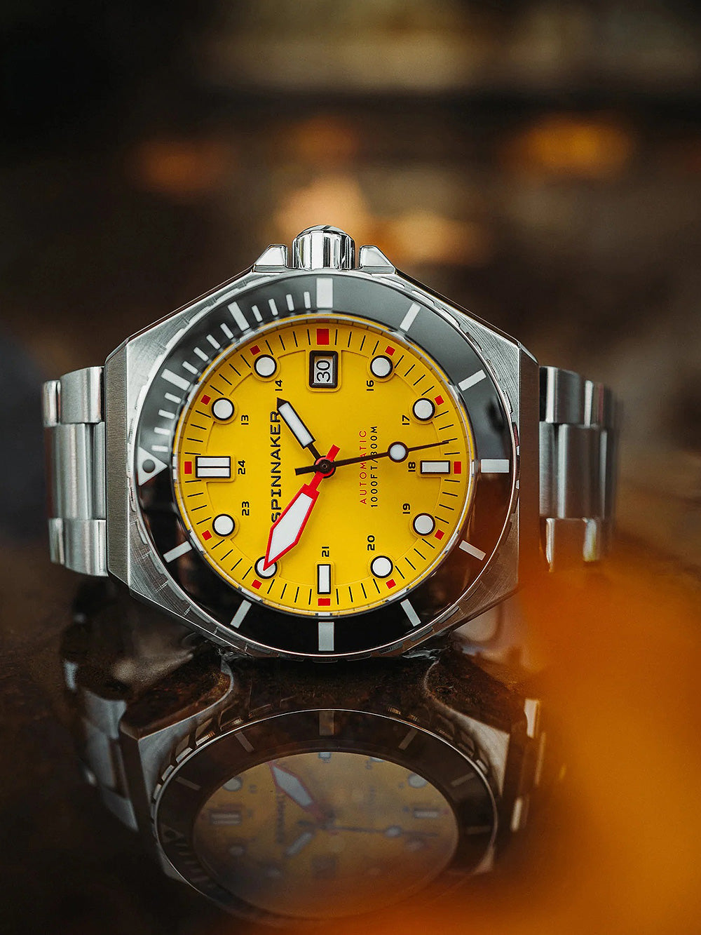 Spinnaker SP-5081-II Dumas Automatic vyriškas laikrodis 44mm 30ATM