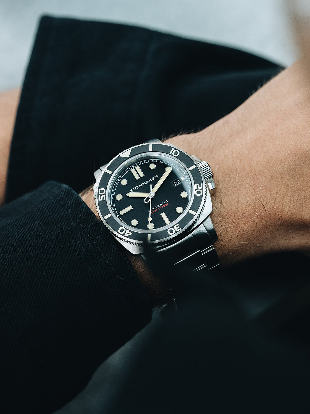 Spinnaker SP-5088-11 Hull Diver Automatic vyriškas laikrodis 42mm 30ATM