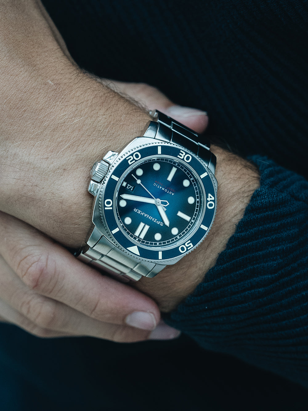 Spinnaker SP-5088-22 Hull Diver Automatic vyriškas laikrodis 42mm 30ATM