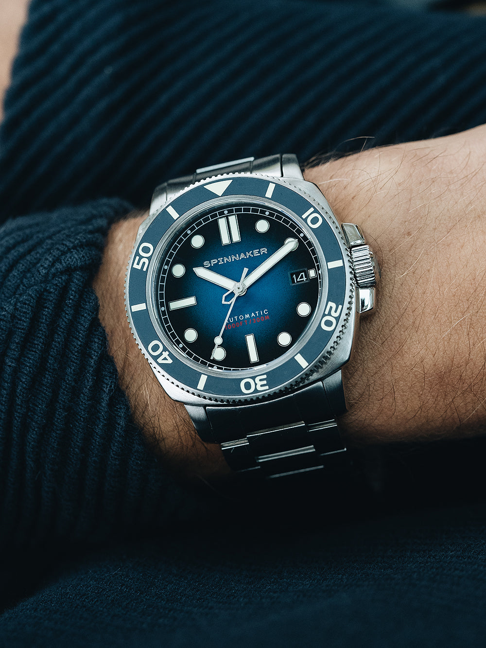 Spinnaker SP-5088-22 Hull Diver Automatic vyriškas laikrodis 42mm 30ATM