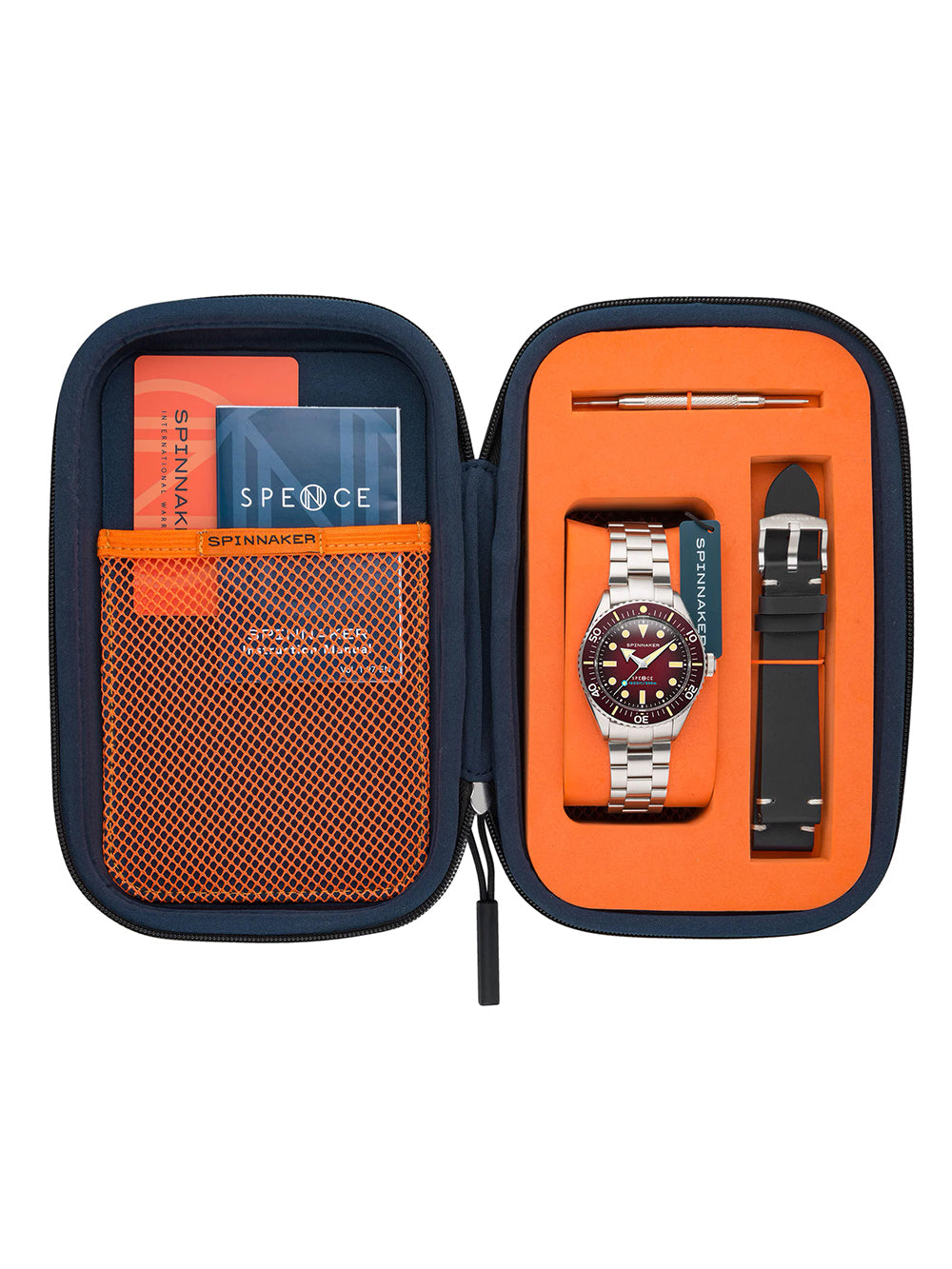 Spinnaker SP-5097-55 vyriškas laikrodis Spence Automatic Diver 40mm 30ATM