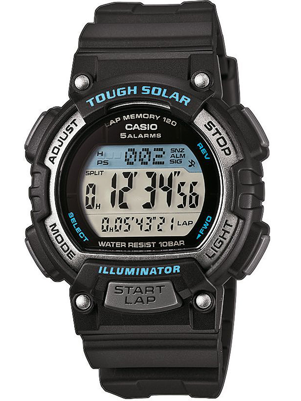 Casio STL-S300H-1AEF Collection solar moteriškas laikrodis 36mm 10ATM