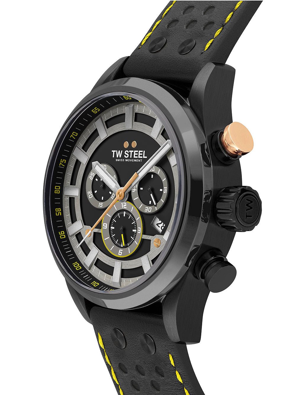 TW-Steel SVS207 Fast Lane Chronograph limited edition vyriškas laikrodis 48mm 10ATM