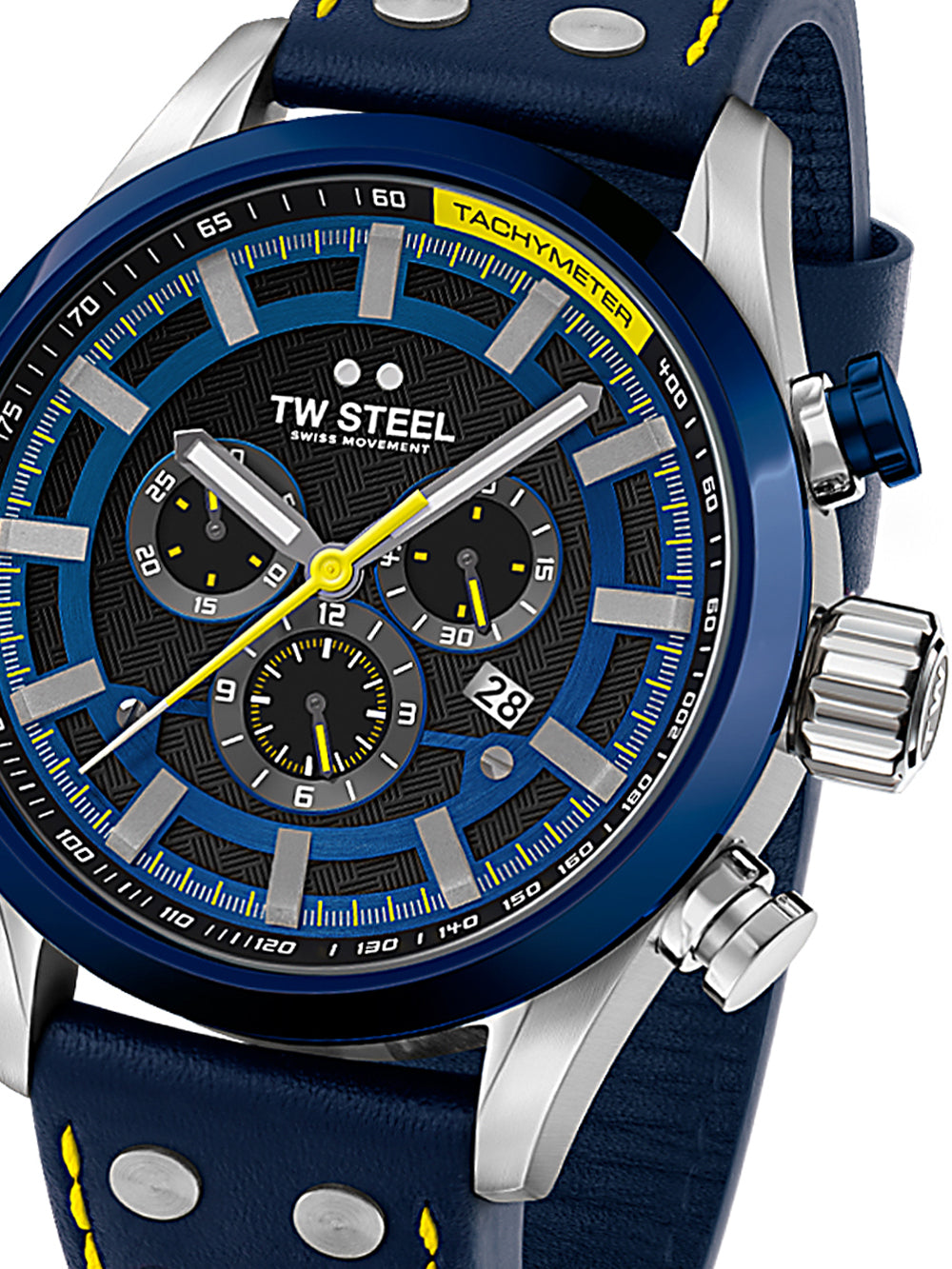TW-Steel SVS208 Fast Lane Chronograph limited edition vyriškas laikrodis 48mm 10ATM