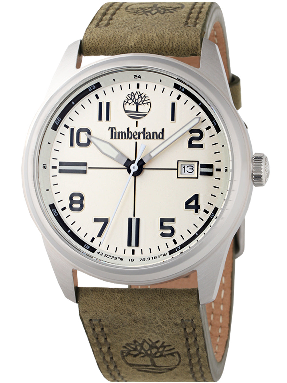 Timberland TDWGB2230703 Northbridge vyriškas laikrodis 45mm 5ATM