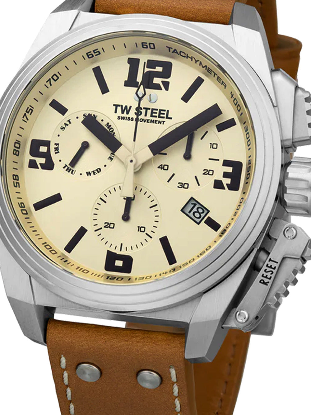 TW-Steel TW1110 Canteen Vyriškas Chronografas 46mm 10ATM