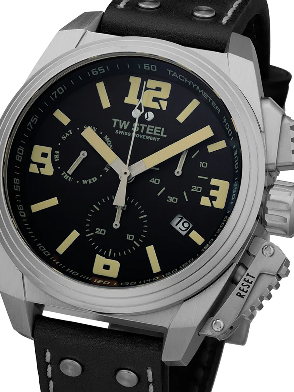 TW-Steel TW1111 Canteen Chronograph vyriškas laikrodis 46mm 10ATM
