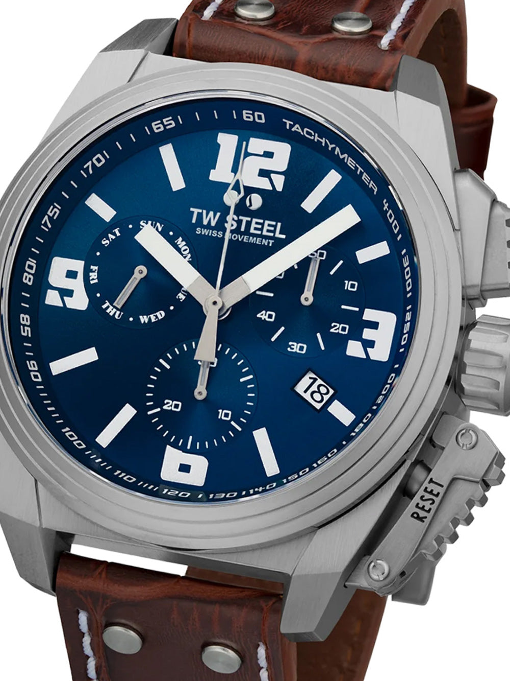 TW-Steel TW1113 Canteen Chronograph vyriškas laikrodis 46mm 10ATM