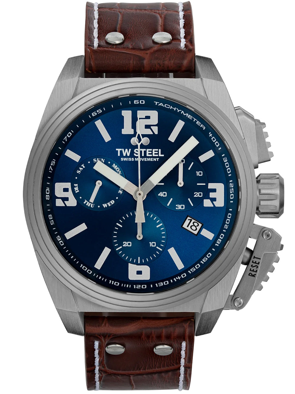 TW-Steel TW1113 Canteen Chronograph vyriškas laikrodis 46mm 10ATM