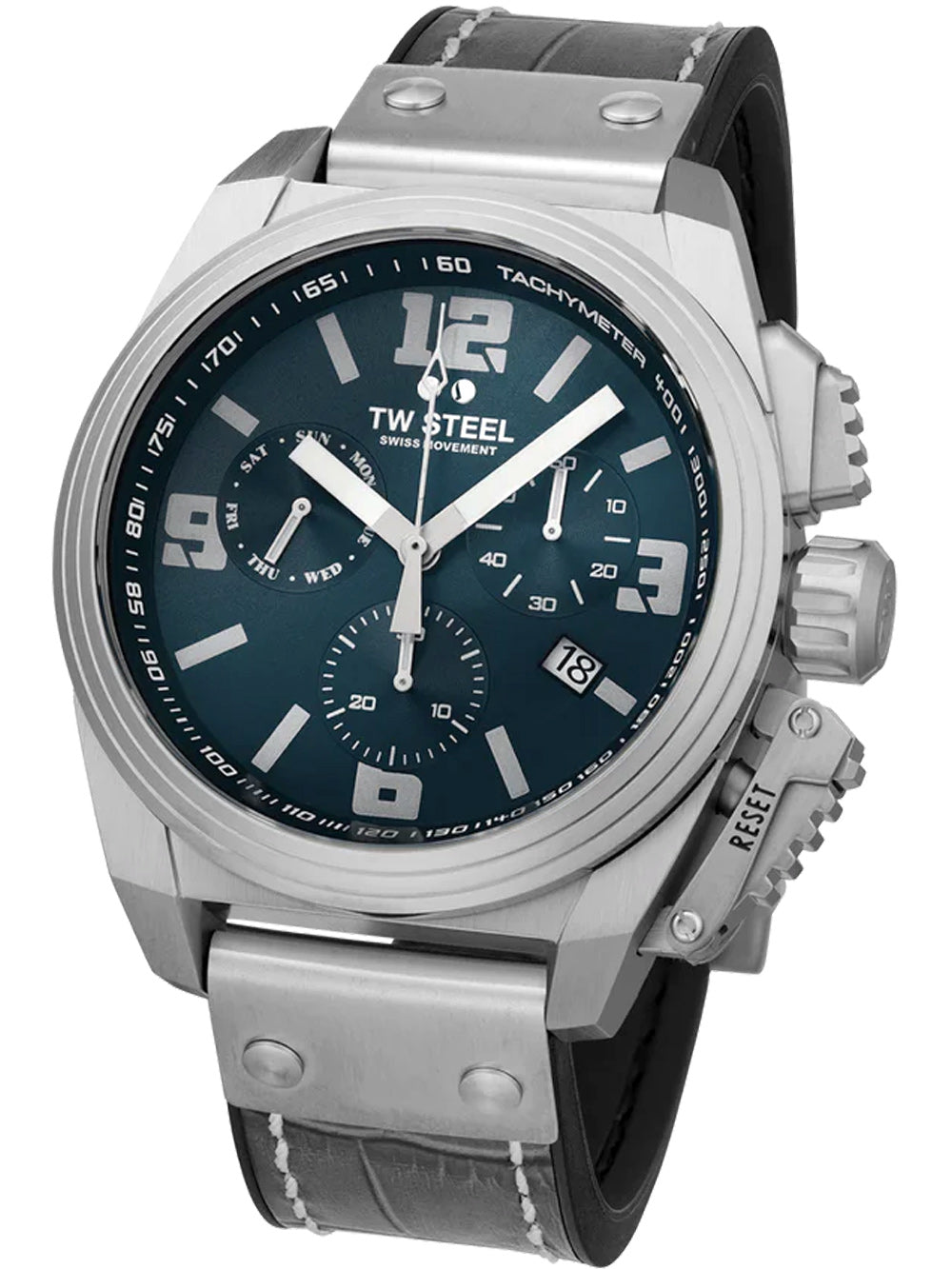 TW-Steel TW1114 Canteen vyriškas laikrodis Chronograph 46mm 10ATM