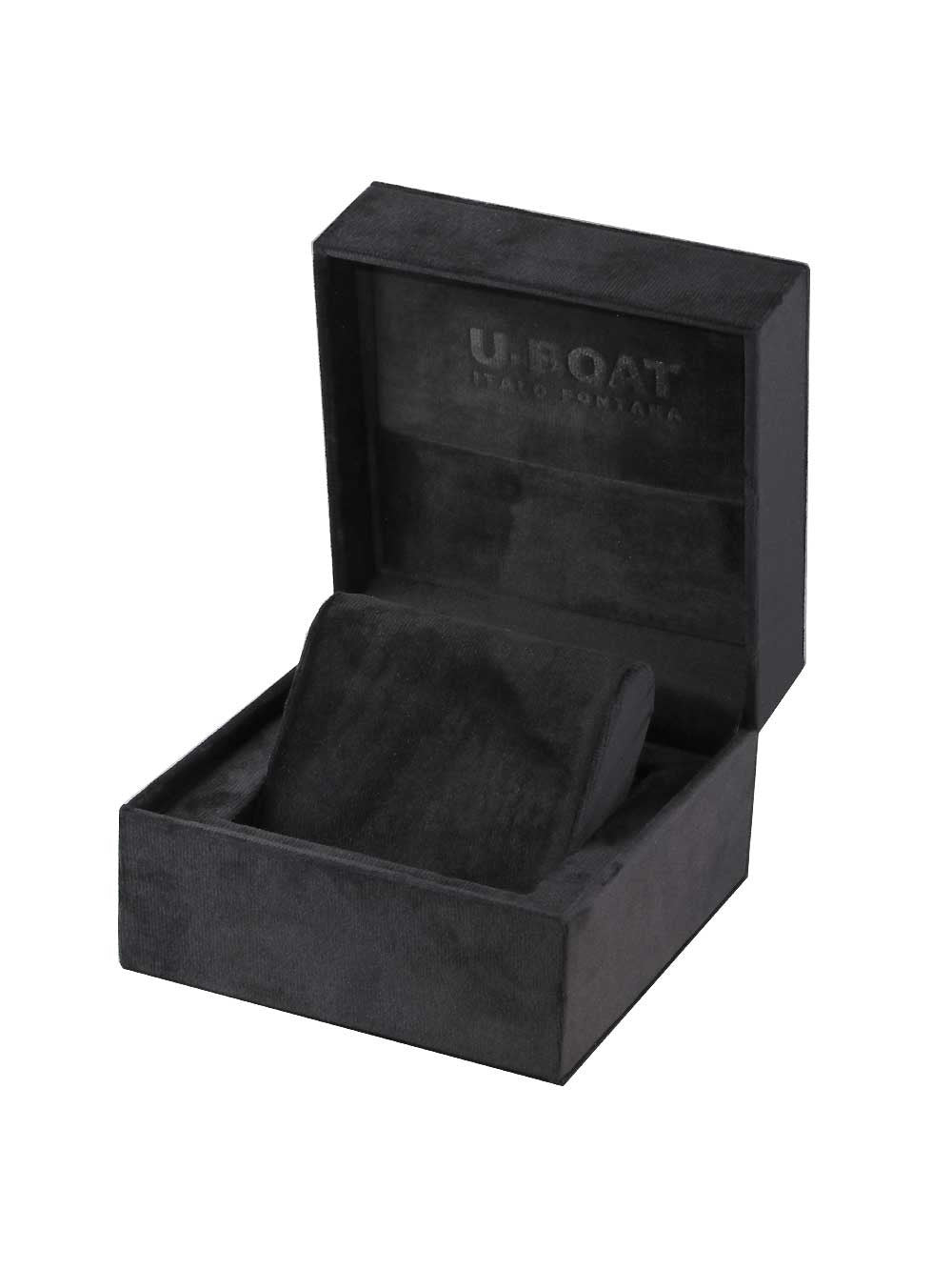 U-Boat 9547 Darkmoon Brown Vintage vyriškas laikrodis 40mm 5ATM