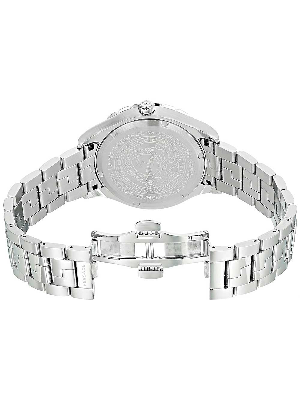 Versace V11020015 Hellenyium GMT vyriškas laikrodis 42mm 5ATM
