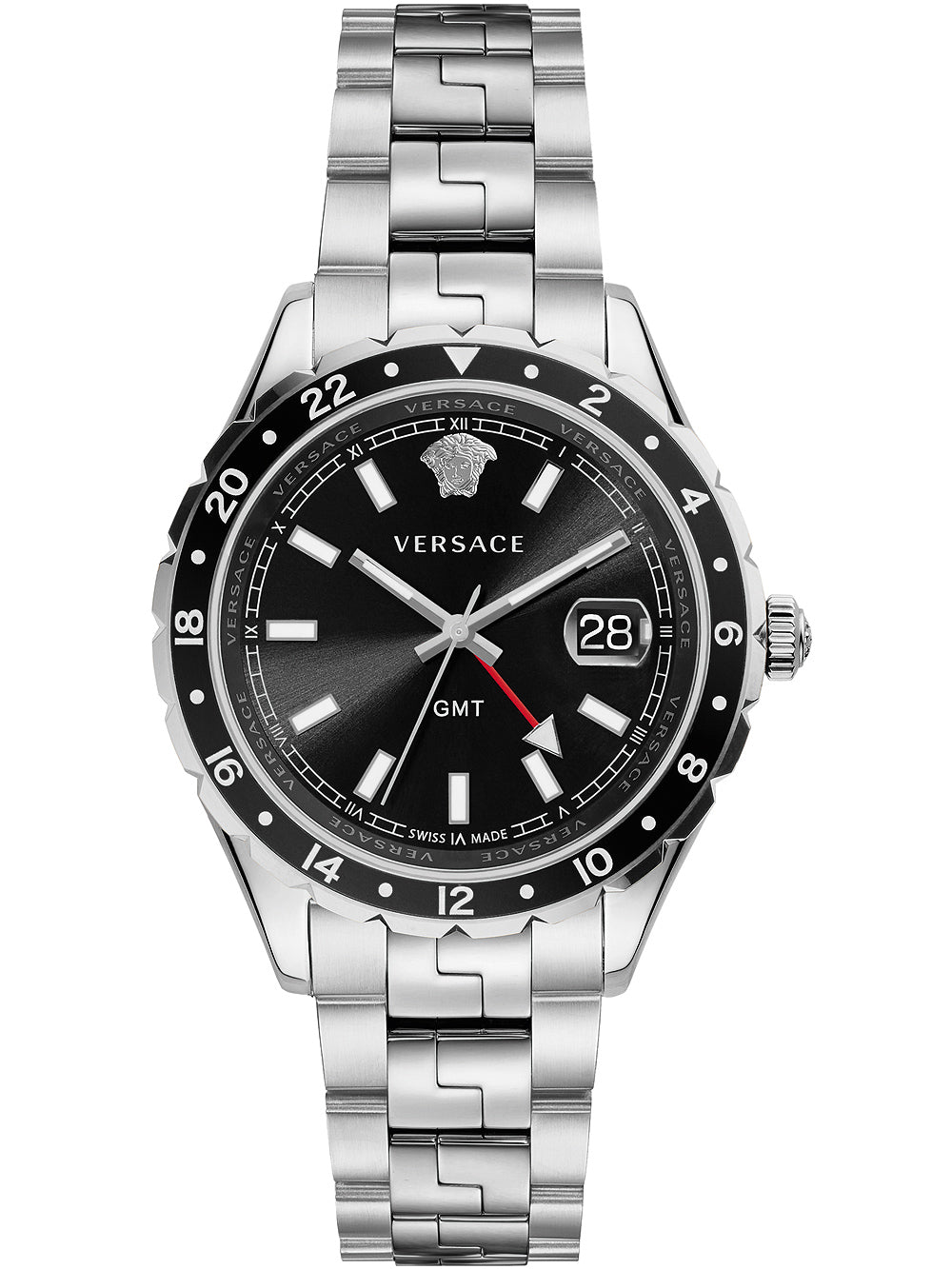 Versace V11100017 Hellenyium vyriškas laikrodis 42mm 5ATM