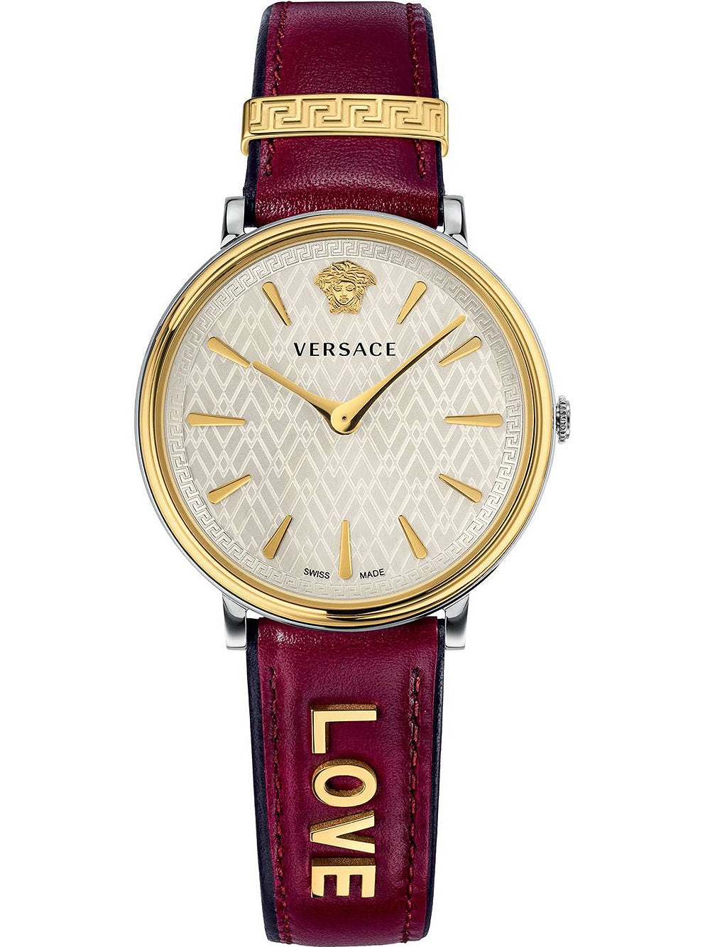 Versace VBP020017 V-Circle moteriškas laikrodis 38mm 5ATM