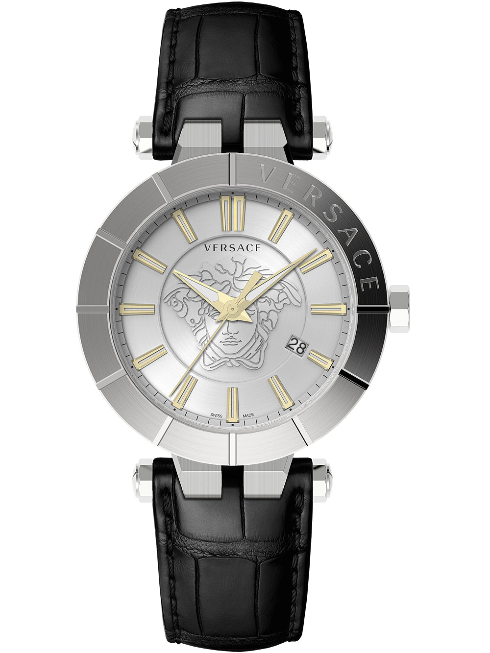 Versace VE2B00121 V-Race vyriškas laikrodis 43mm 5ATM