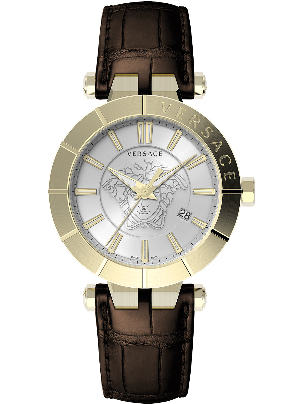 Versace VE2B00321 V-Race vyriškas laikrodis 43mm 5ATM