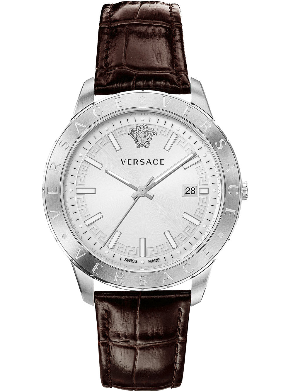 Versace VE2C00121 Univers vyriškas laikrodis 43mm 5ATM