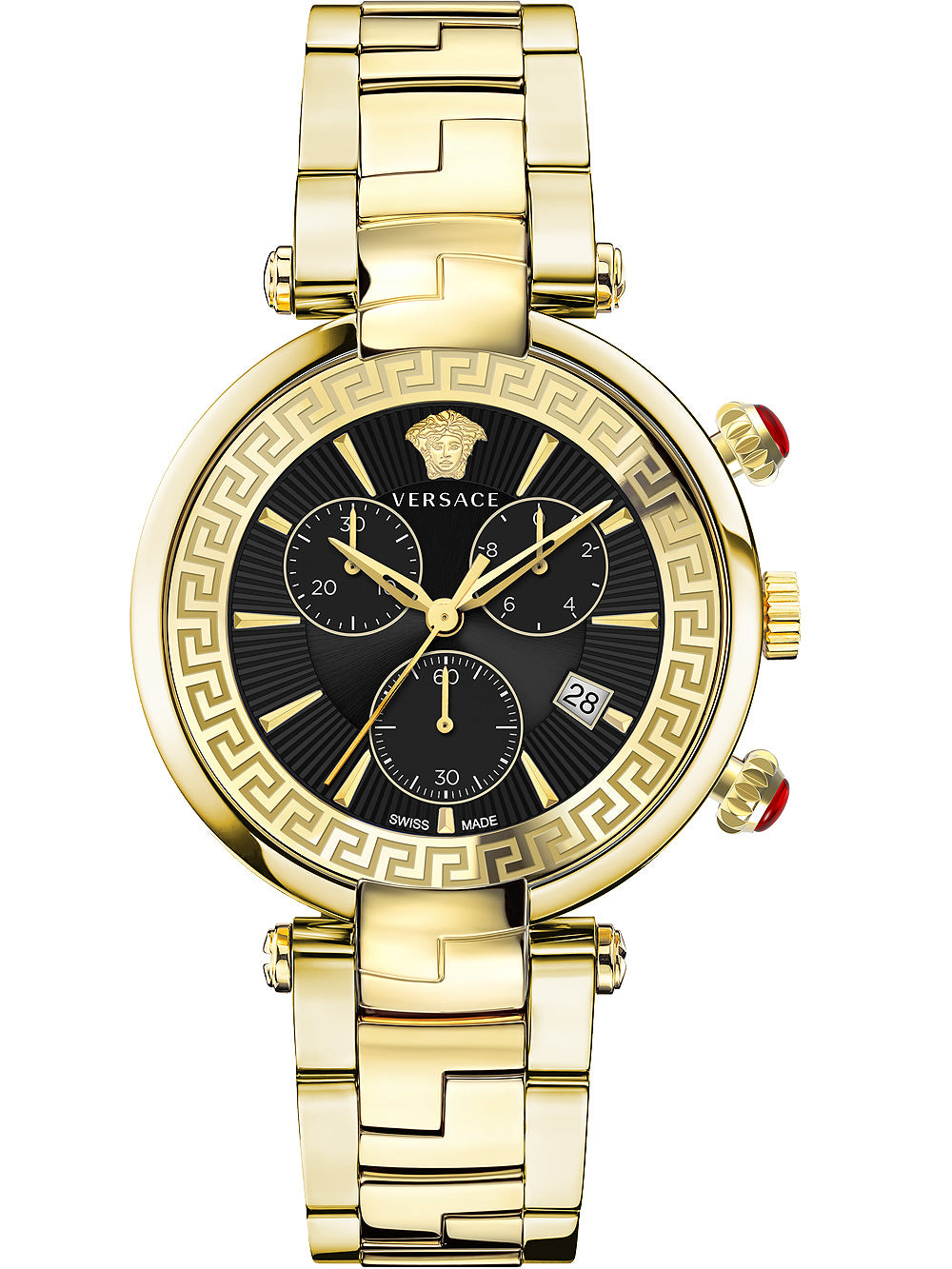 Versace VE2M00621 Revive Chronograph vyriškas laikrodis 41mm 5ATM