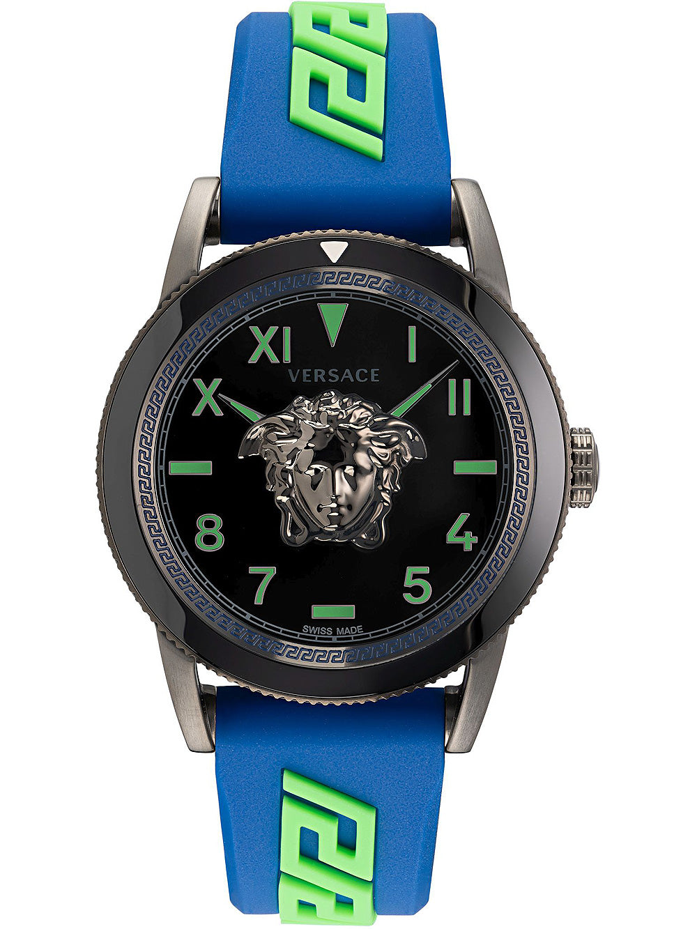 Versace VE2V00722 V-Palazzo vyriškas laikrodis 43mm 5ATM