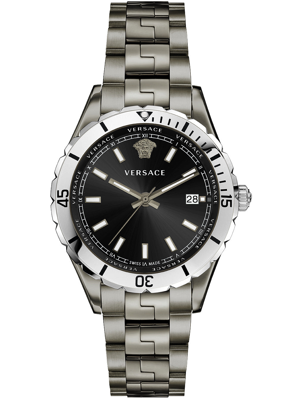 Versace VE3A00620 Hellenyium vyriškas laikrodis 42mm 5ATM