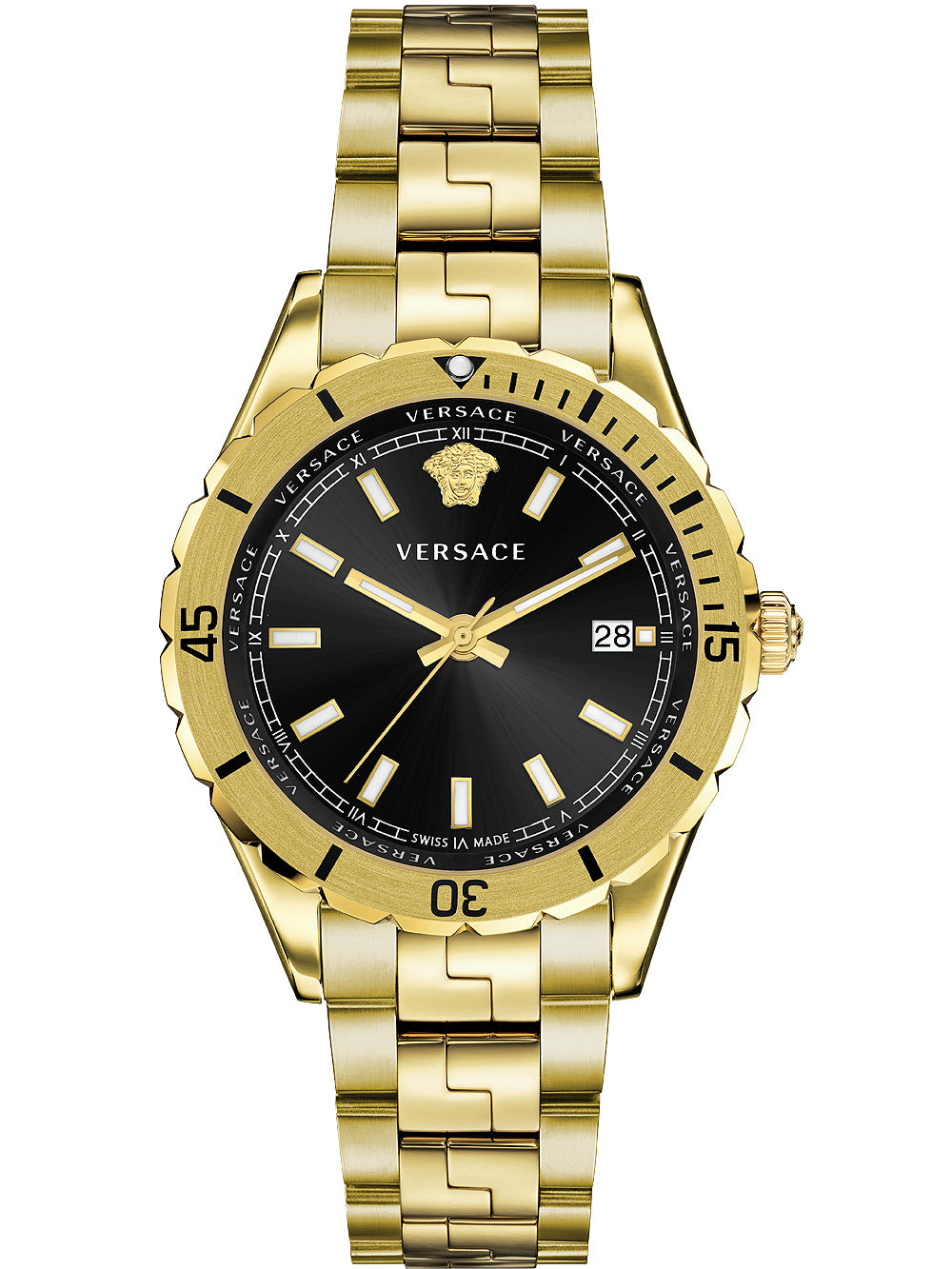 Versace VE3A00820 Hellenyium vyriškas laikrodis 42mm 5ATM