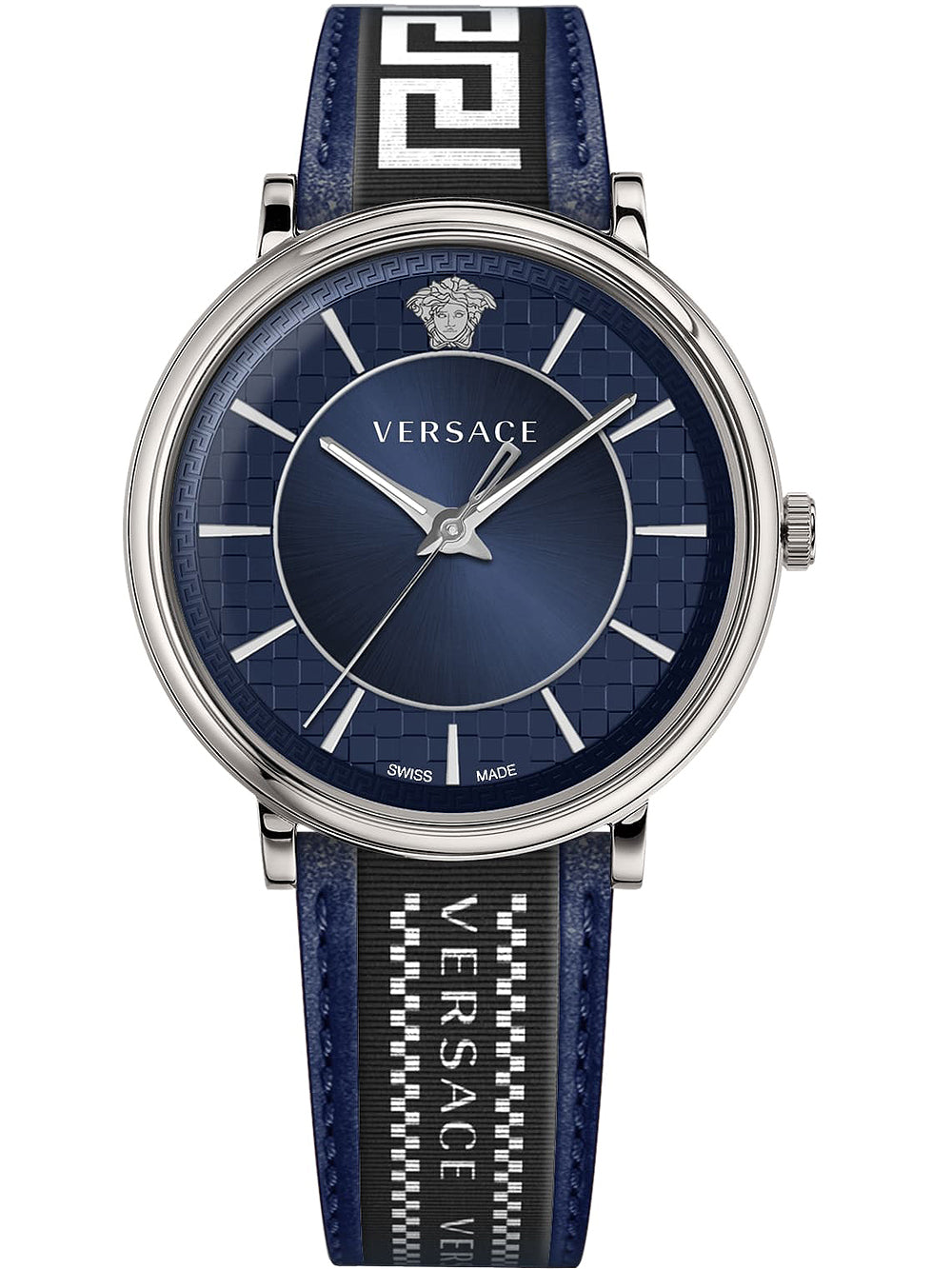 Versace VE5A01121 V-Circle vyriškas laikrodis 42mm 5ATM
