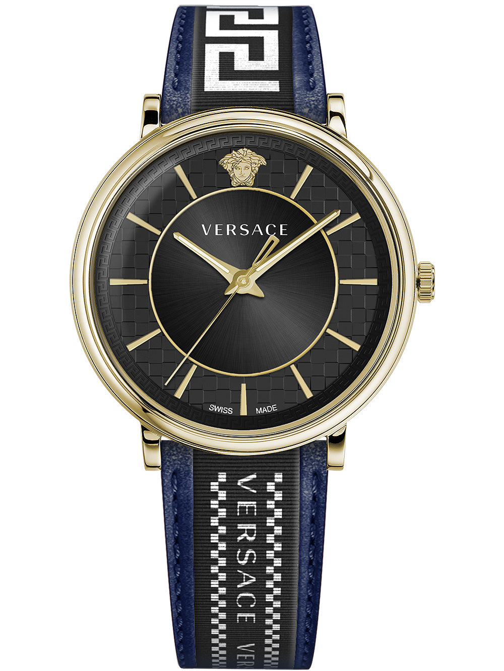 Versace VE5A01521 V-Circle vyriškas laikrodis 42mm 5ATM