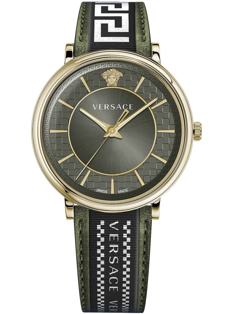 Versace VE5A01621 V-Circle vyriškas laikrodis 42mm 5ATM