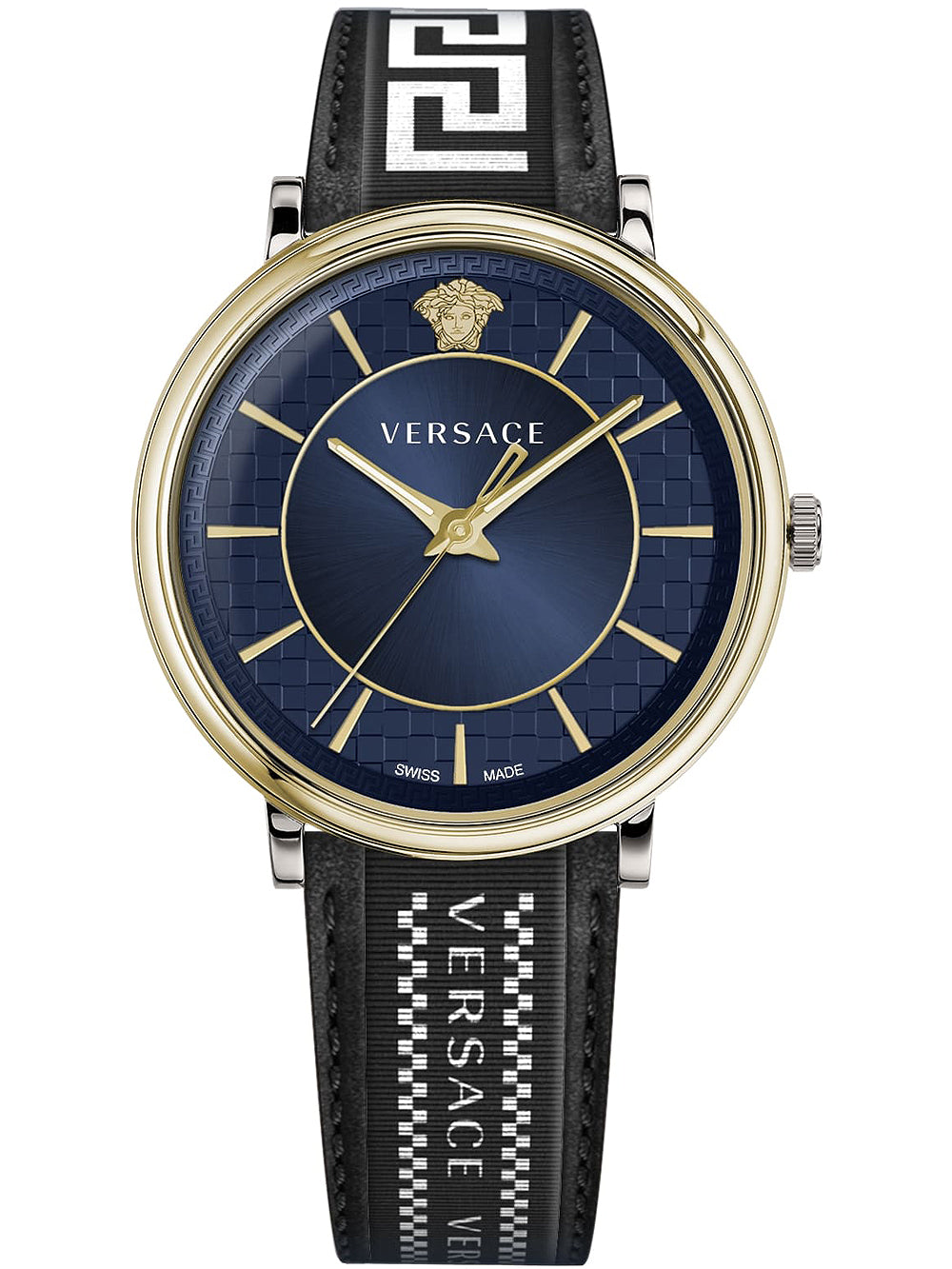 Versace VE5A01821 V-Circle vyriškas laikrodis 42mm 5ATM