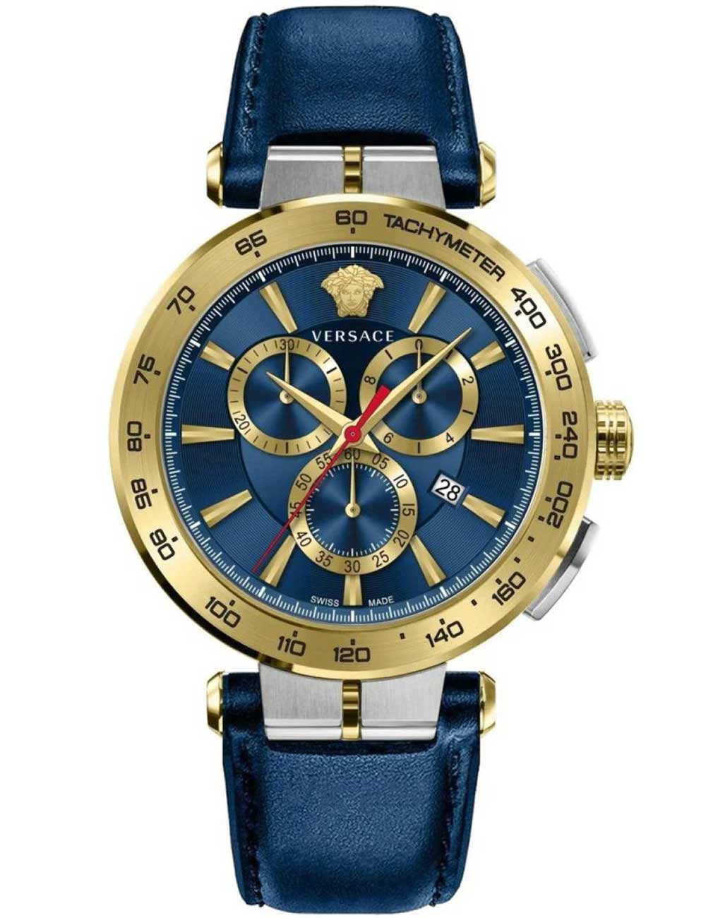 Versace VE6CA0223 vyriškas laikrodis Aion Chronograph 45mm