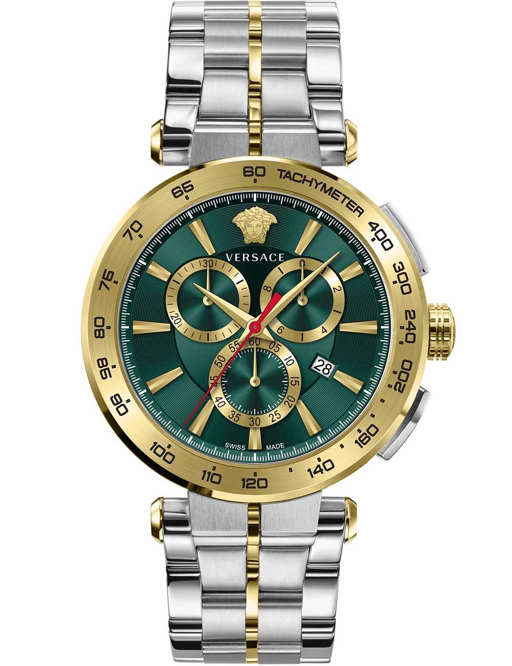 Versace VE6CA0523 vyriškas laikrodis Aion Chronograph 45mm