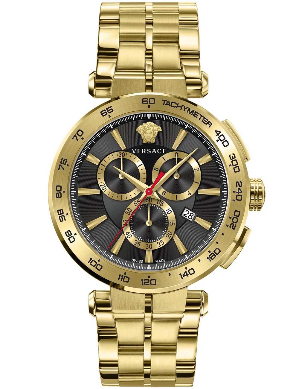 Versace VE6CA0623 vyriškas laikrodis Aion Chronograph 45mm
