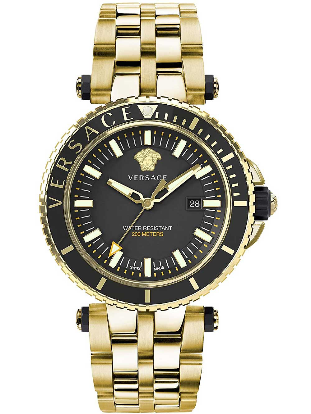 Versace VEAK00618 V-Race vyriškas laikrodis 46mm 5ATM