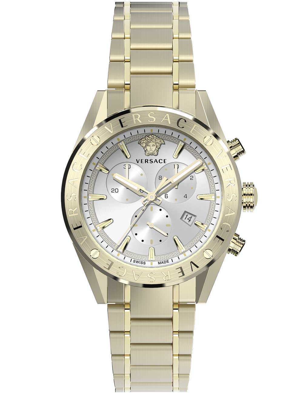 Versace VEHB00719 vyriškas laikrodis V-Chronograph 45mm 5ATM