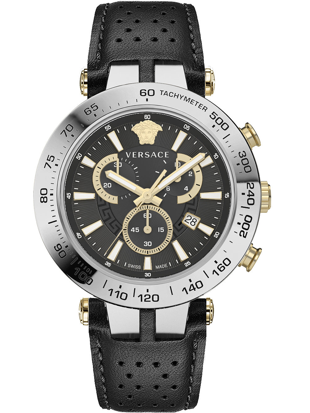 Versace VEJB00222 Bold Chronograph vyriškas laikrodis 46mm 5ATM