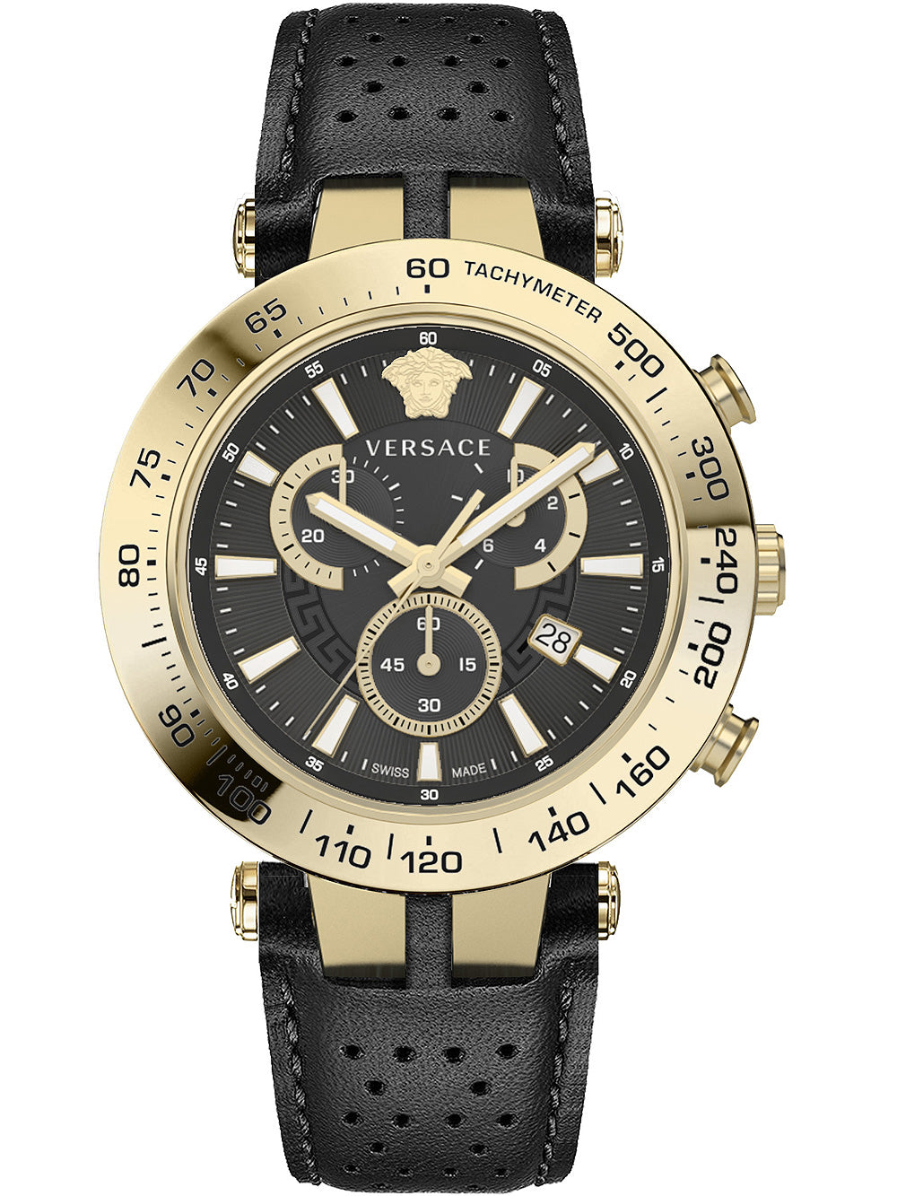 Versace VEJB00422 Bold Chronograph vyriškas laikrodis 46mm 5ATM