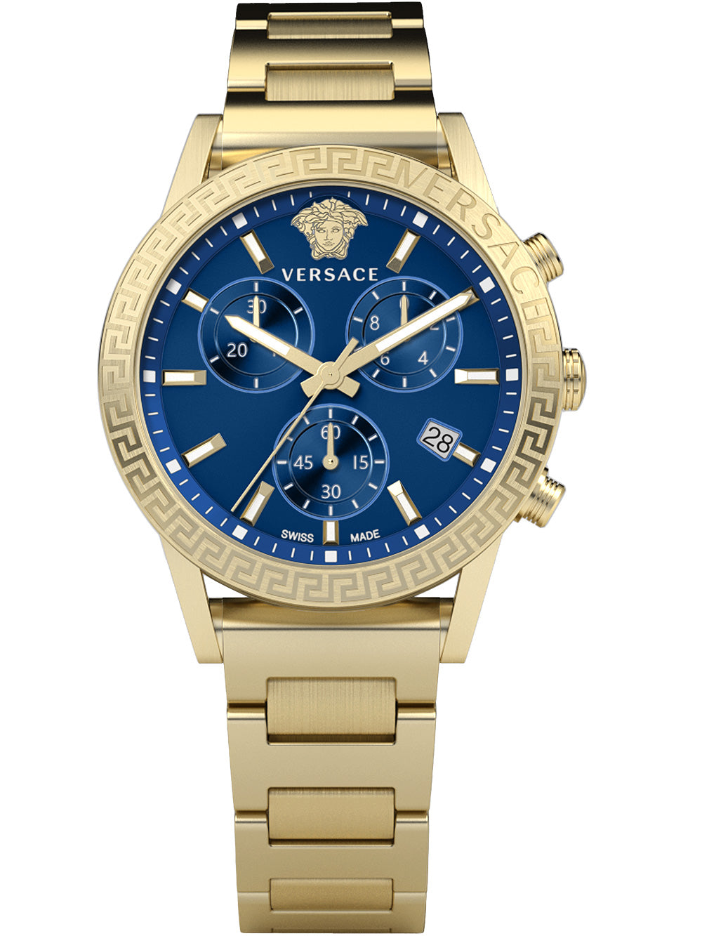 Versace VEKB00722 Sport Tech Lady Chronograph moteriškas laikrodis 40mm 5ATM