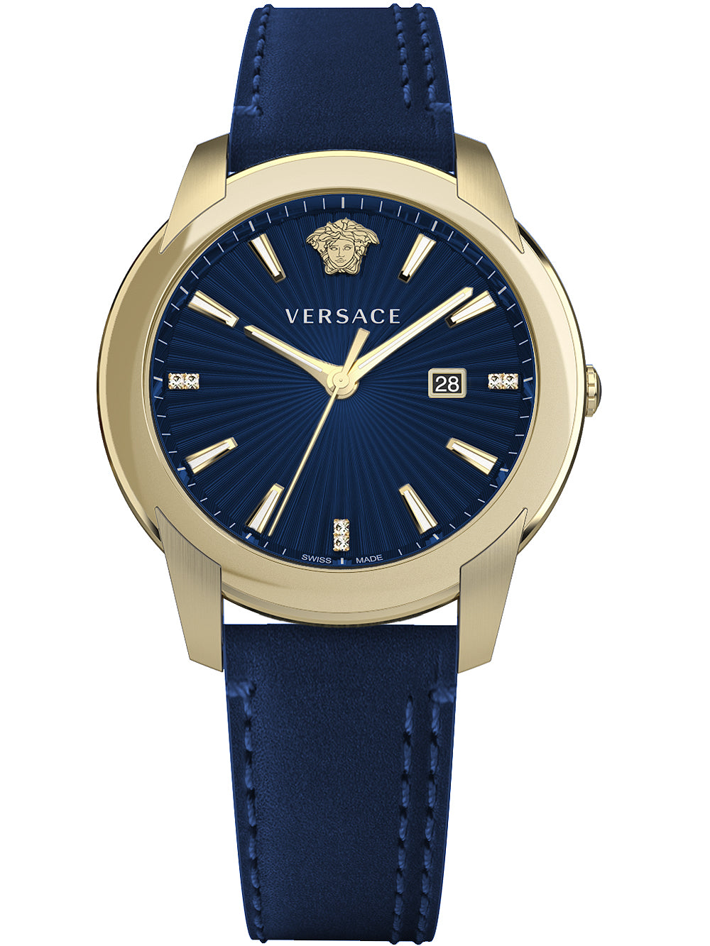 Versace VELQ00819 V-Urban vyriškas laikrodis 42mm 3ATM