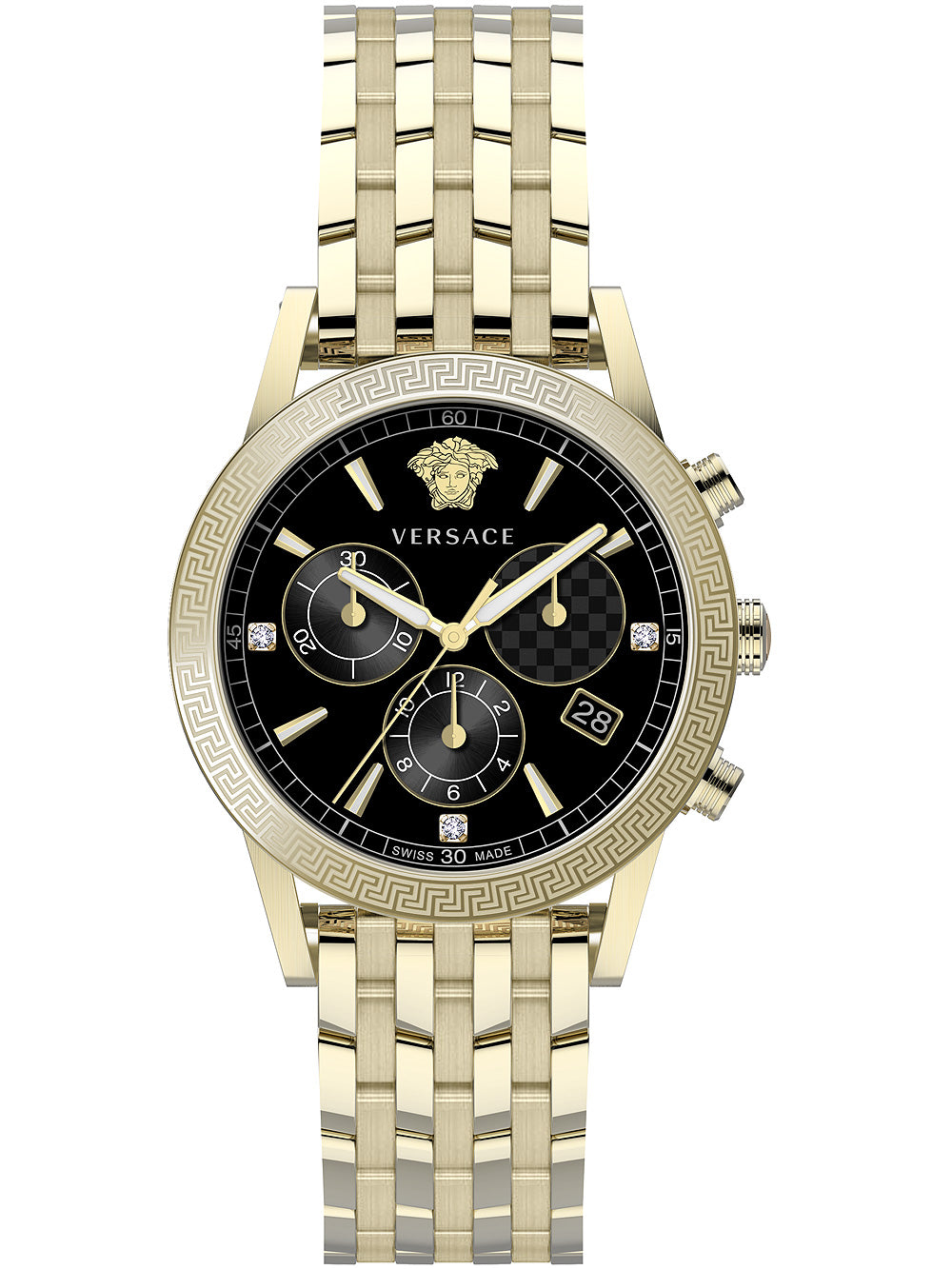 Versace VELT00919 Sport Tech Chronograph moteriškas laikrodis 40mm 5ATM