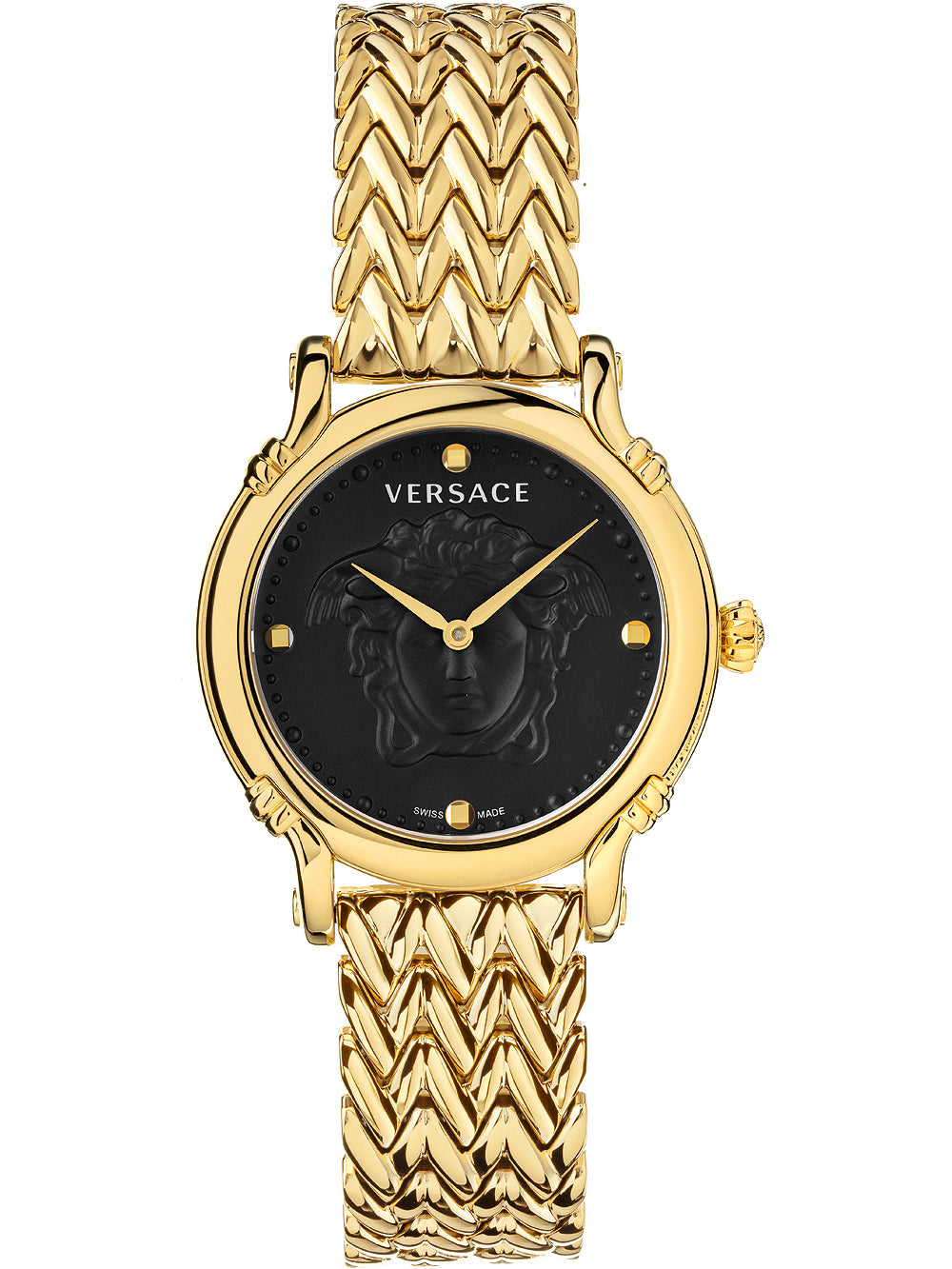 Versace VEPN00620 Safety Pin moteriškas laikrodis 34mm 5ATM