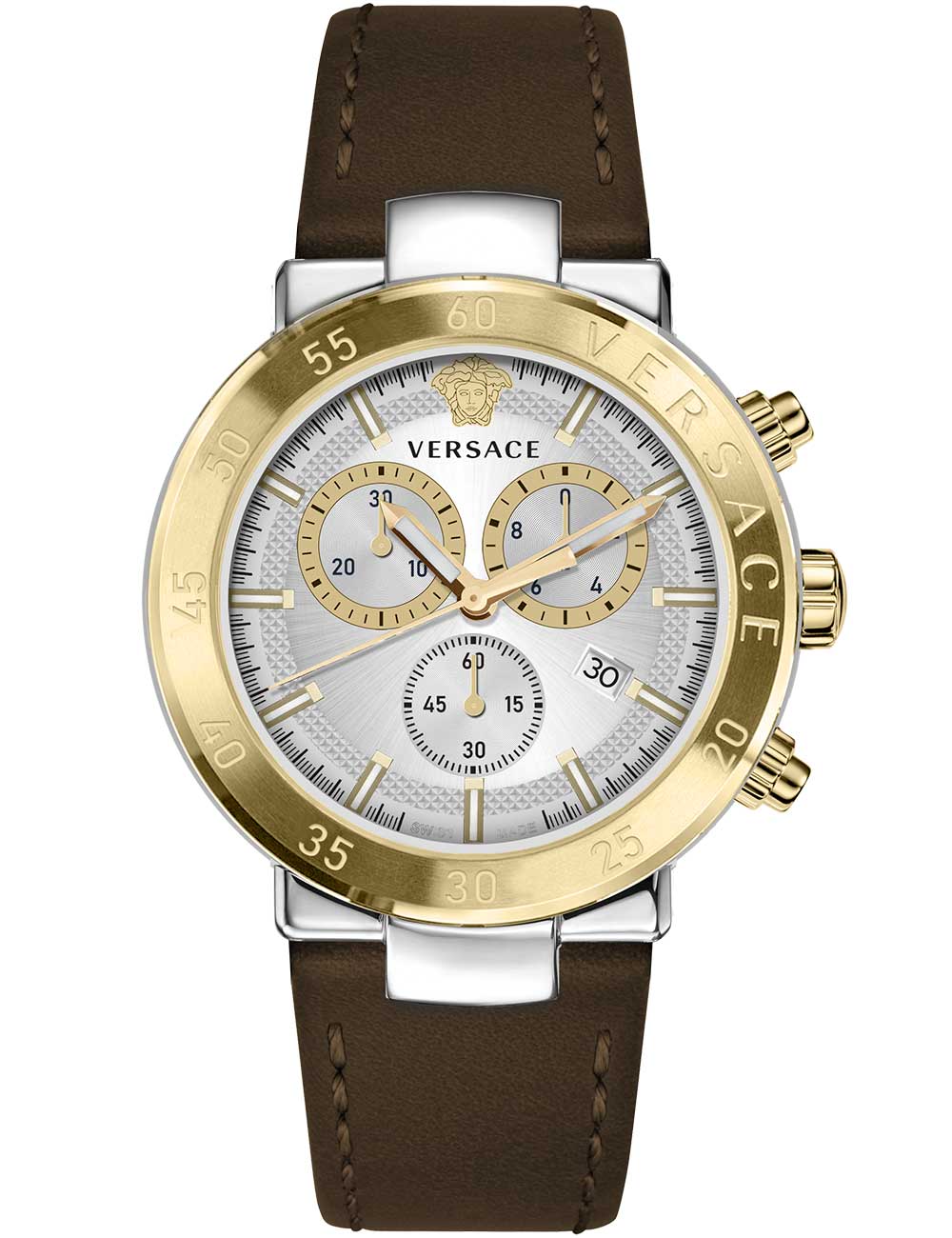 Versace VEPY00220 vyriškas laikrodis Urban Mystique Chrono 44mm 5ATM