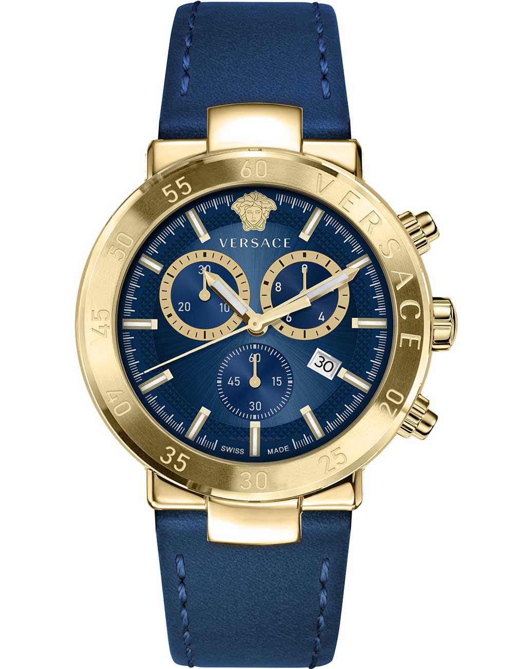 Versace VEPY00921 vyriškas laikrodis Urban Mystique Chrono 44mm 5ATM