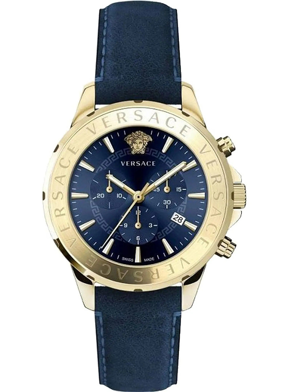 Versace VEV601423 Signature Chronograph vyriškas laikrodis 44mm 5ATM