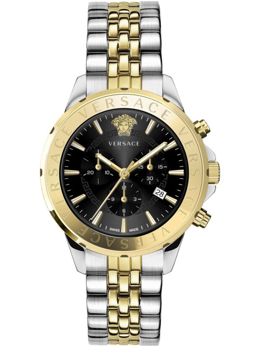 Versace VEV602223 Signature Chronograph vyriškas laikrodis 44mm 5ATM