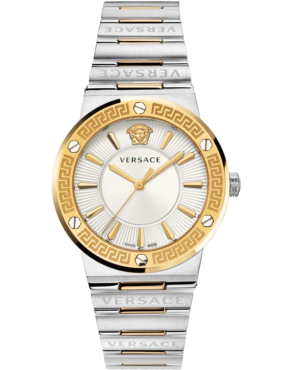 Versace VEVH00620 moteriškas laikrodis Greca Logo 38mm 5ATM