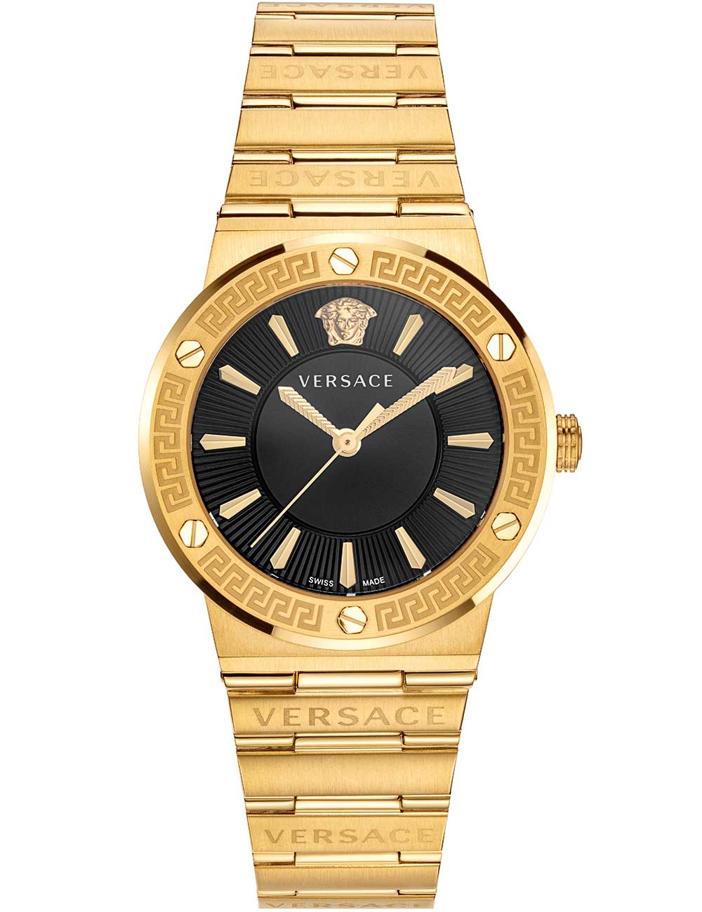 Versace VEVH00820 moteriškas laikrodis Greca Logo 38mm 5ATM